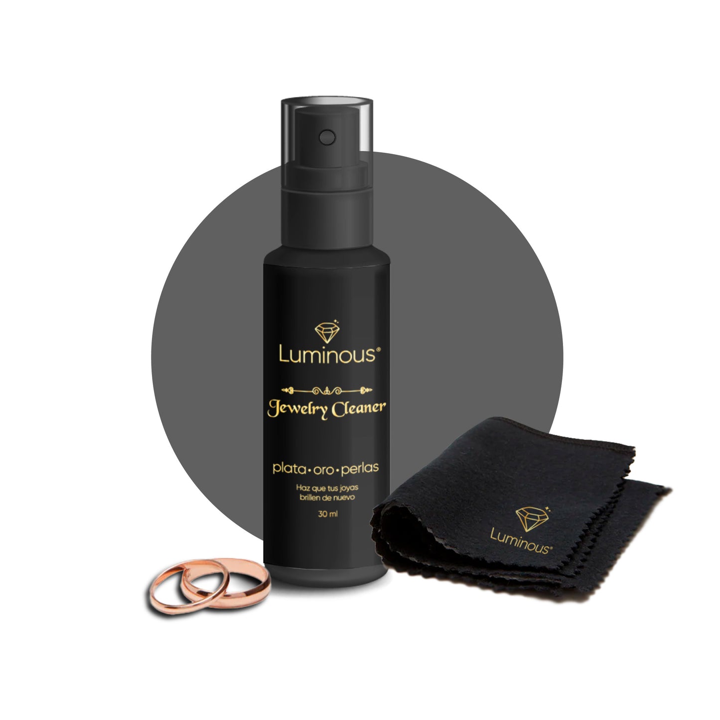 ¡DEVUÉLVELE EL BRILLO A TUS JOYAS! Con el Luminous Jewelry Cleaner, tus piezas favoritas volverán a lucir como el primer día