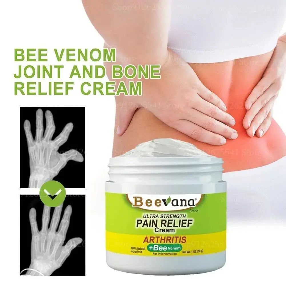 🔥OFERTA PAGA 1 Y LLEVA 2 - Crema de terapia para Artritis, Reumatismo, Dolor de huesos, a base de veneno de abeja Beevana