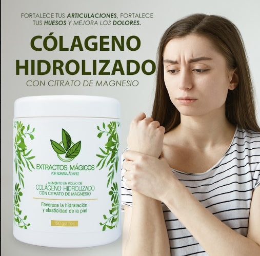 COLÁGENO HIDROLIZADO CON CITRATO DE MAGNESIO ENVIO GRATIS