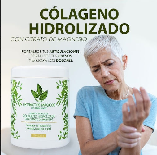 COLÁGENO HIDROLIZADO CON CITRATO DE MAGNESIO ENVIO GRATIS