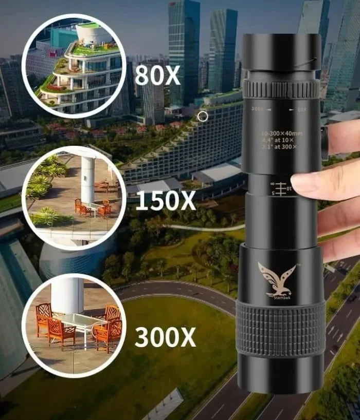 Telescopio Monocular MTX30 Adaptable para Celular