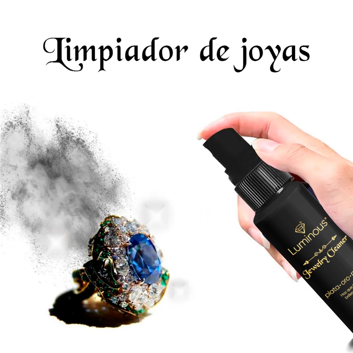 ¡DEVUÉLVELE EL BRILLO A TUS JOYAS! Con el Luminous Jewelry Cleaner, tus piezas favoritas volverán a lucir como el primer día