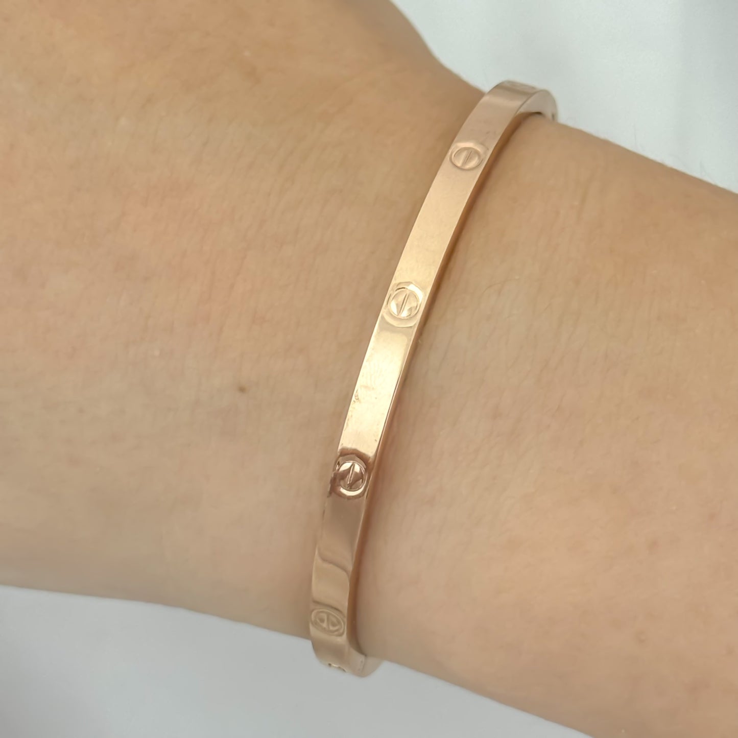 Pulsera Catier Unisex  en Oro Rosada en Oro 10k con Garantia