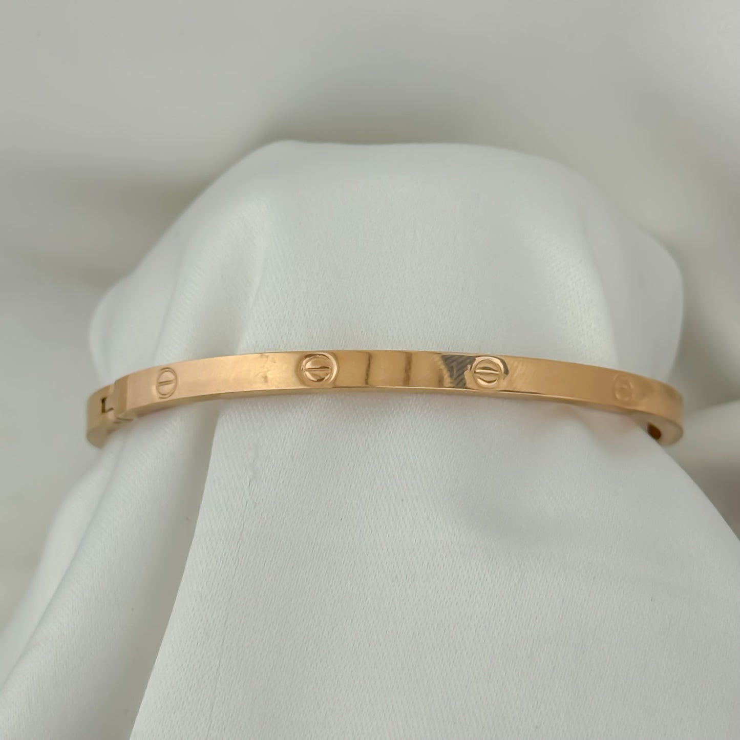 Pulsera Catier Unisex  en Oro Rosada en Oro 10k con Garantia