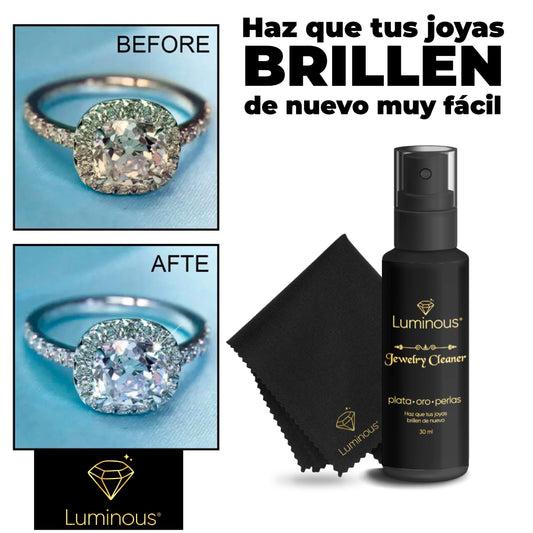 ¡DEVUÉLVELE EL BRILLO A TUS JOYAS! Con el Luminous Jewelry Cleaner, tus piezas favoritas volverán a lucir como el primer día