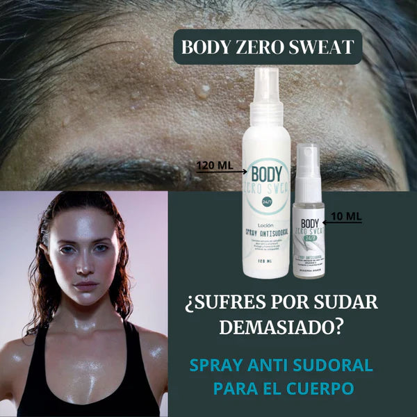 Spray Antisudoral Body Zero Sweat